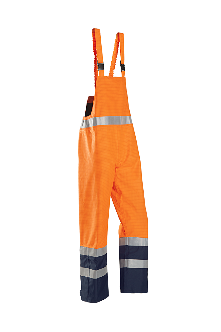 SIOEN® BRISBANE 6133 Flammenhemmende und antistatische Warnschutz-Latzhose