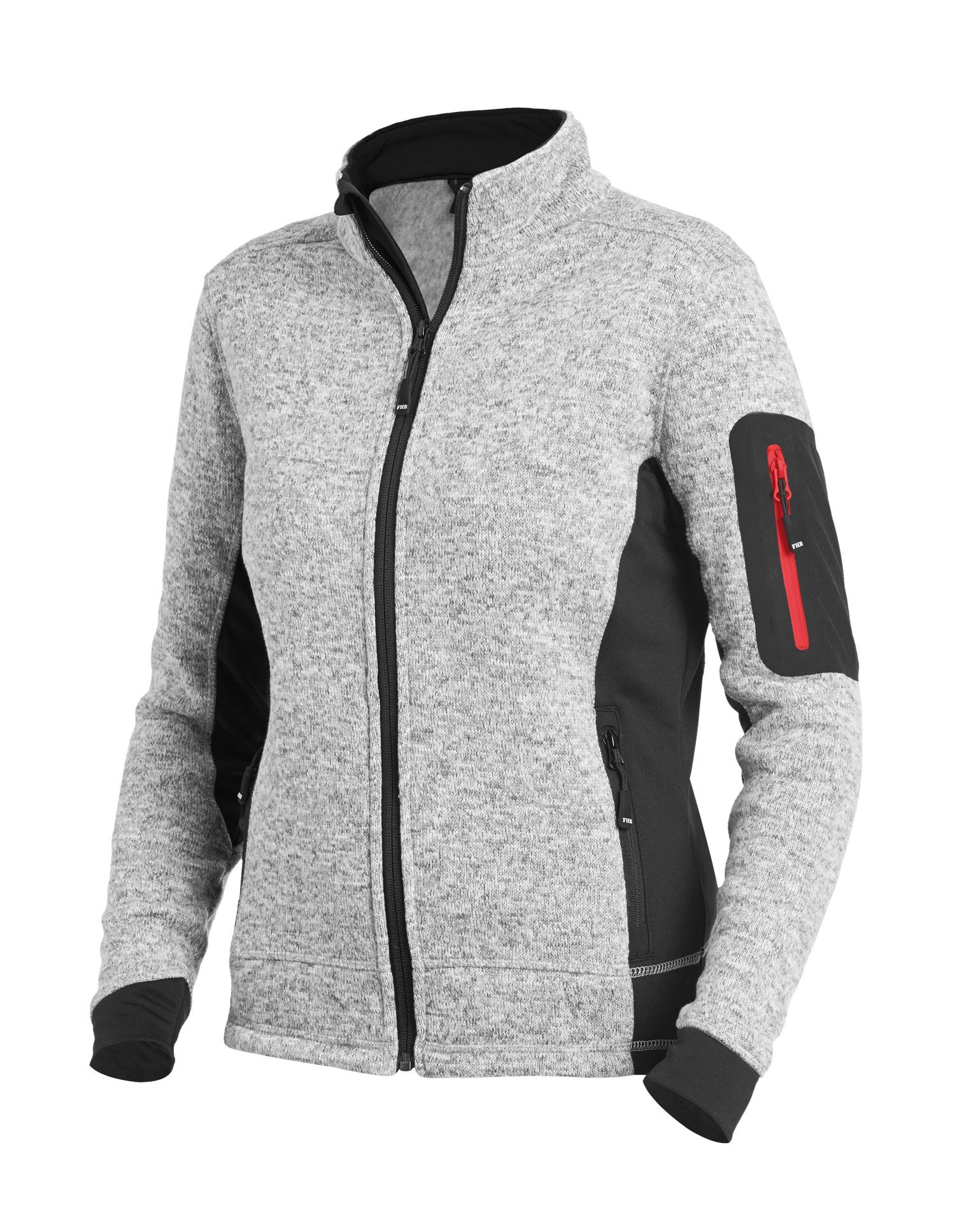 FHB® Marieke 79596 Damen Strick Fleece Jacke