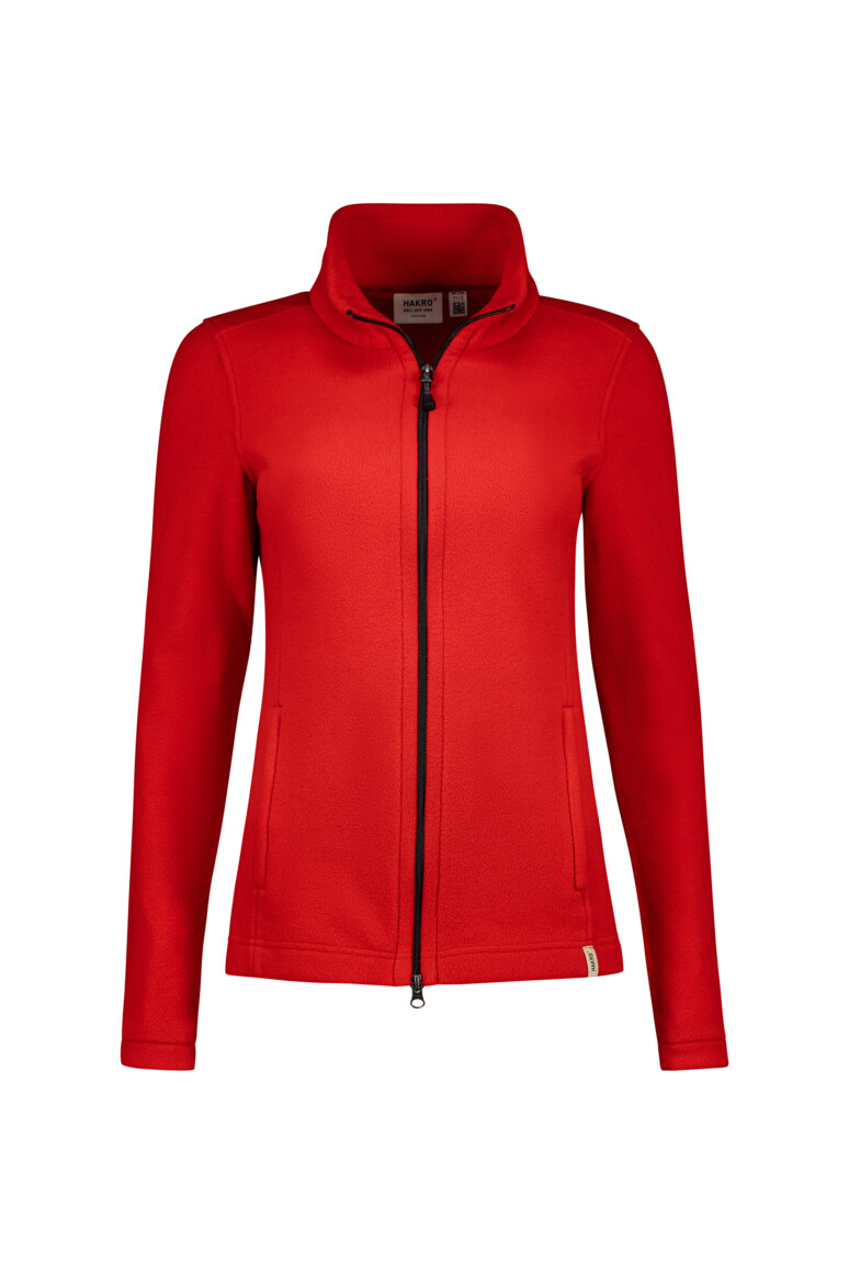 HAKRO® Damen - Fleecejacke ECO 246 aus 100 % recyceltem Polyester