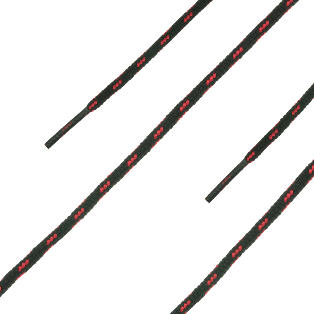 HAIX® Schnürsenkel 905121, scharz - rot