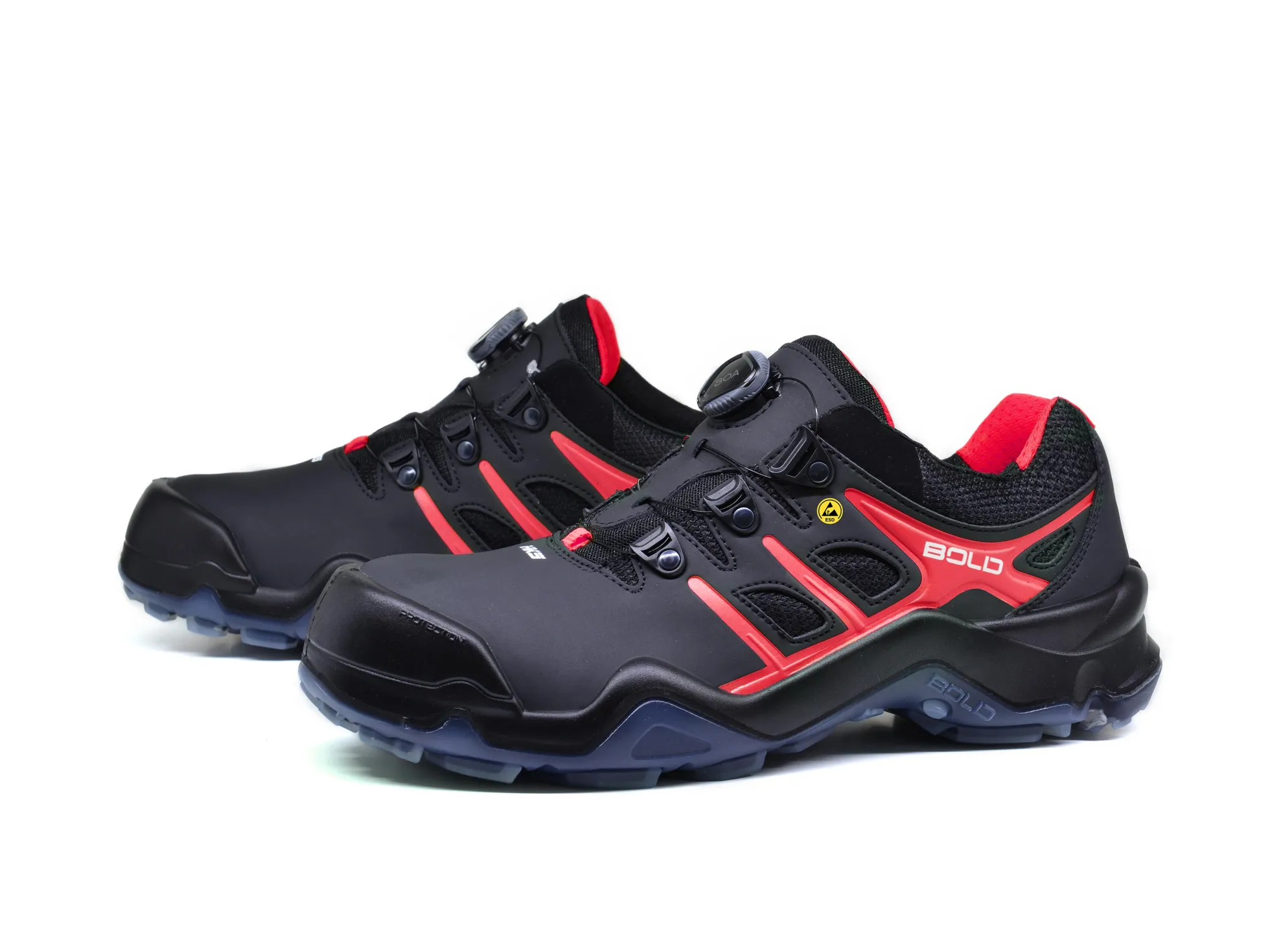 HKS® Targa 4 BVTP 802898, Herren Sicherheits-halbschuh S3 mit ESD Ausstattung und original Boa® Verschluß