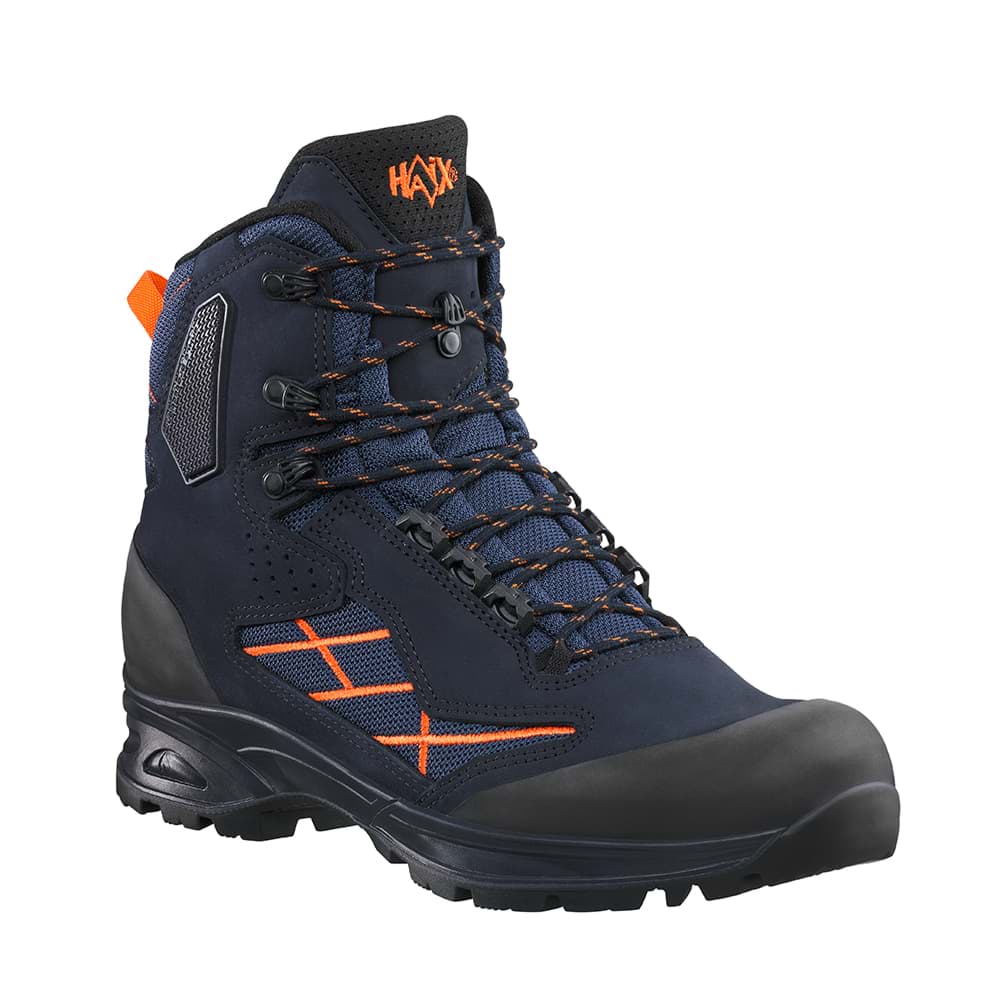 HAIX® Scout 3.0 GTX navy-orange 206331, Herrenmodell mit GORE-TEX® Membran.