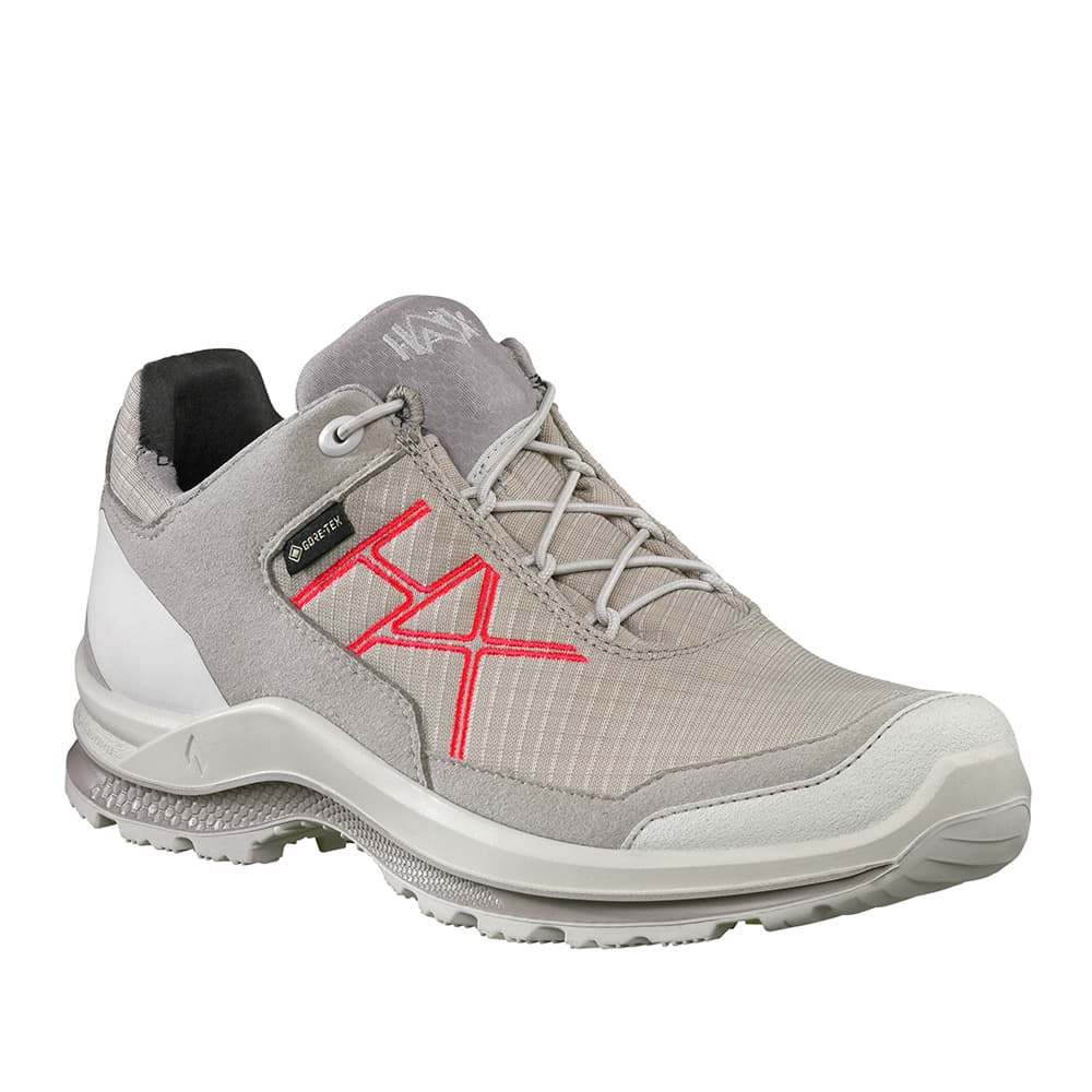 HAIX® Black Eagle Adventure 3.0 GTX Ws low/beige-scarlet 330145, Damen Outdoor Schuh mit GORE-TEX® Ausstattung 