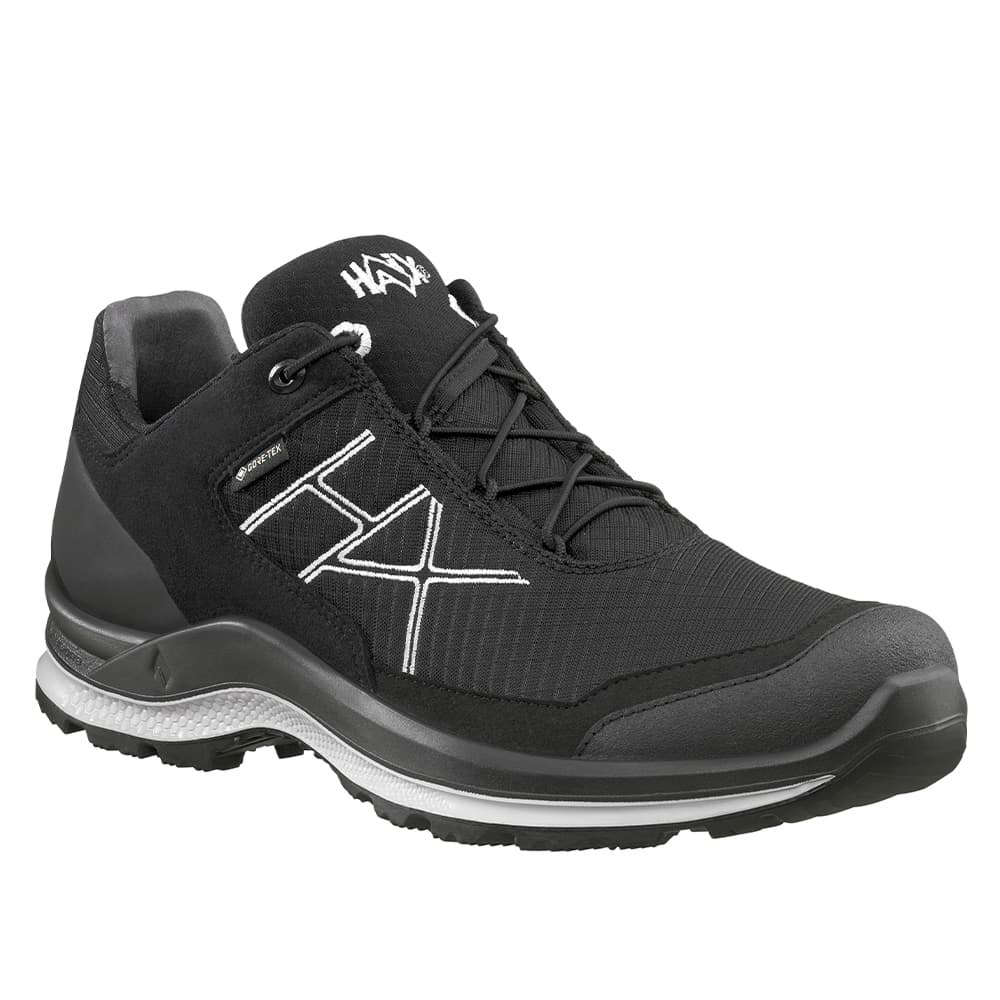 HAIX® BLACK EAGLE Adventure 3.0 GTX low black-silver 330139, Herren Outdoor Schuh mit GORE-TEX® Ausstattung 