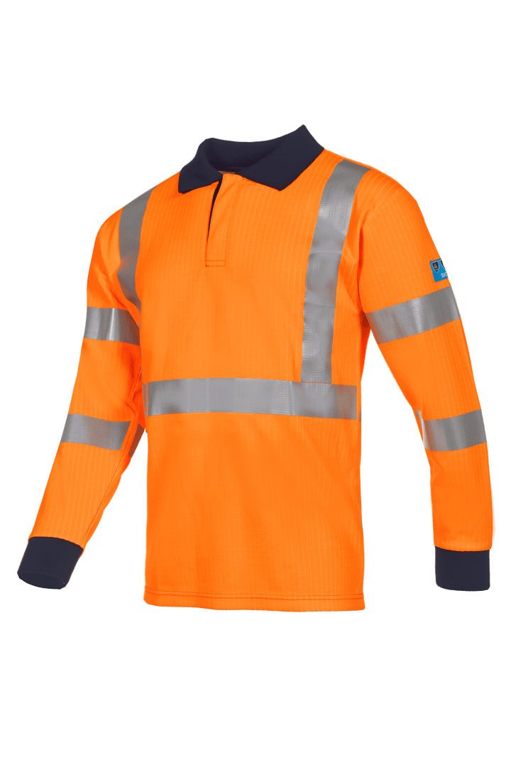 SIOEN® Lerby 554AA Warnschutz-Poloshirt mit Störlichtbogenschutz