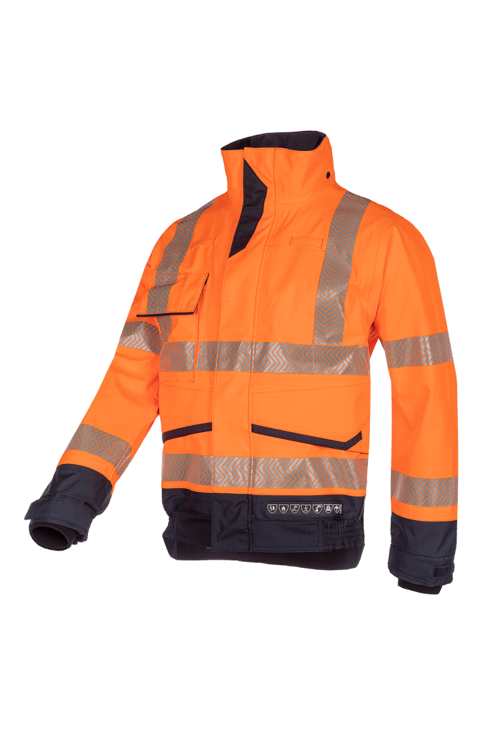 SIOEN® Frovik 8524 Warnschutz-Regenblouson mit ARC Schutz