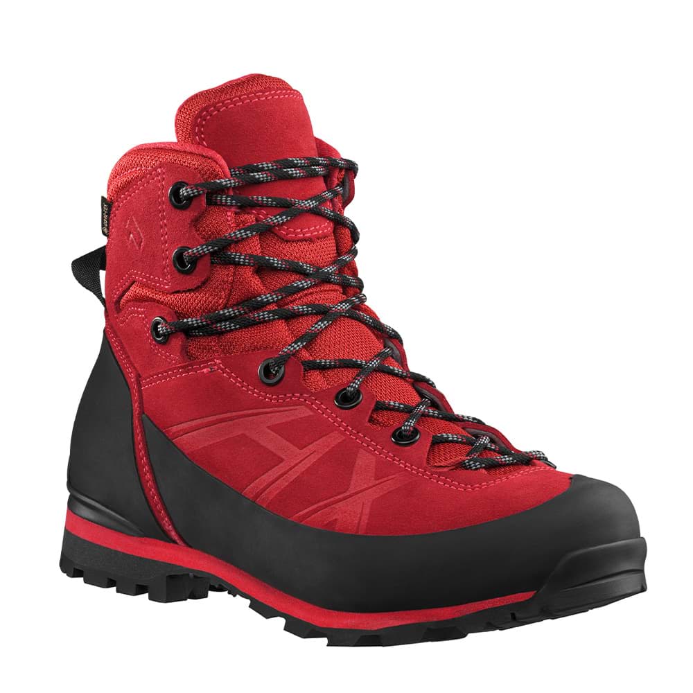 HAIX® RAMBLE GTX RED 206602, Herren Kletterschuh mit GORE-TEX® Ausstattung und Vibramsohle