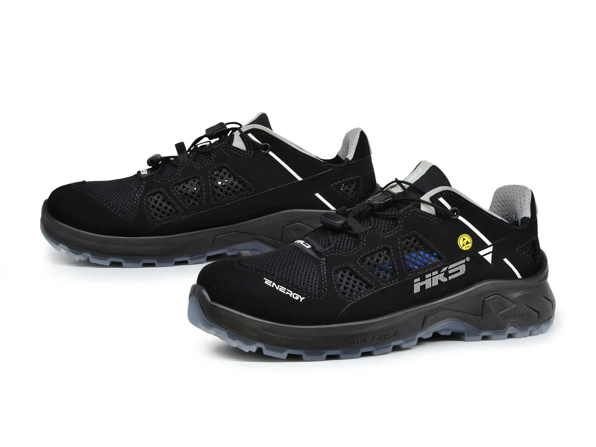 HKS®  AirLite Black Sicherheitsschuh EN ISO 20345 S1PL SR FO