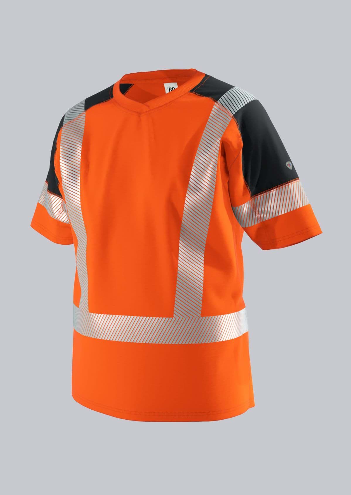 BP® 2139 Warnschutz-Funktions-T-Shirt aus recyceltem Polyester 
