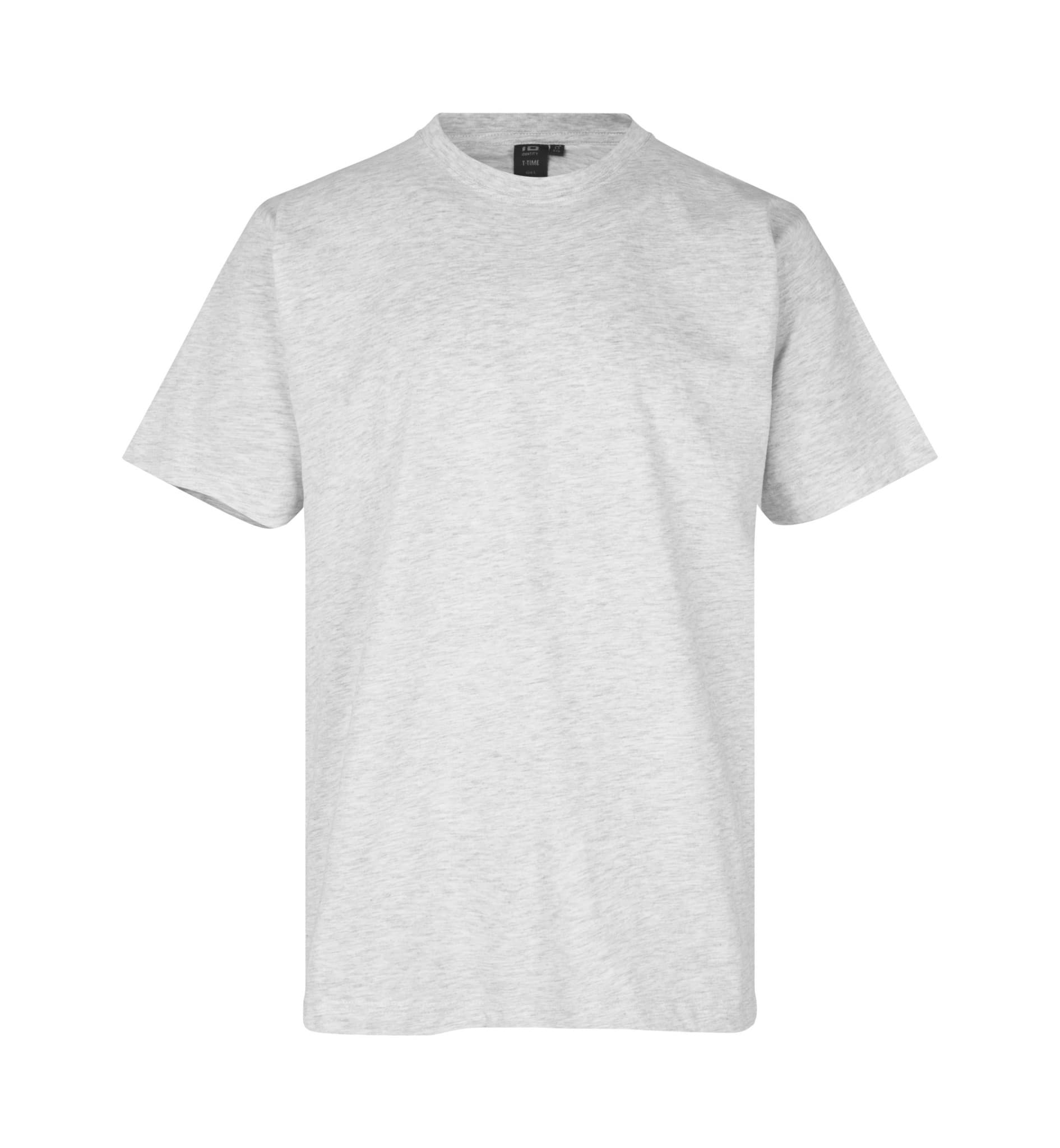 ID® T-TIME® T-Shirt 0510 – Hochwertiges Basic aus 100 % Baumwolle, Größe S–6XL mit 175g/m² 