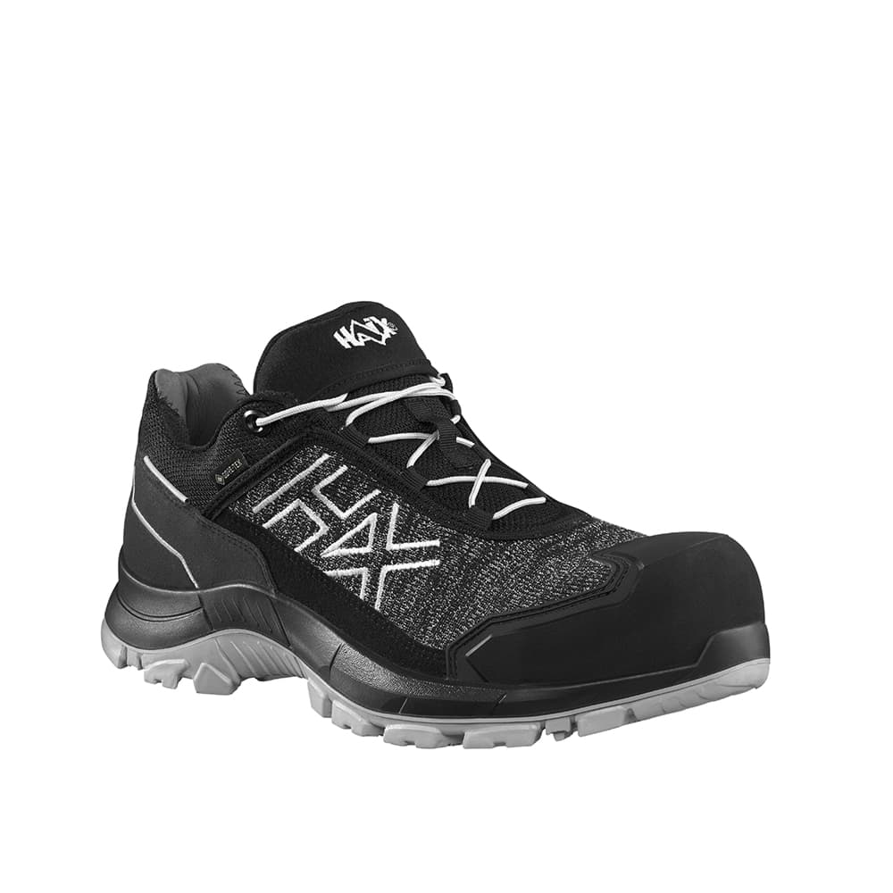 HAIX® Black Eagle Safety 400 C GTX grey, Modell 610045 – leichter S7S-Sicherheitsschuh mit GORE-TEX & CrafTex-Obermaterial
