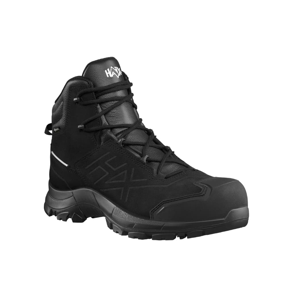 HAIX BLACK EAGLE Safety 610 V GTX black – Art.-Nr. 610063  Leichter S3 Sicherheitsschuh mit GORE-TEX, ESD & metallfreiem Durchtrittschutz
