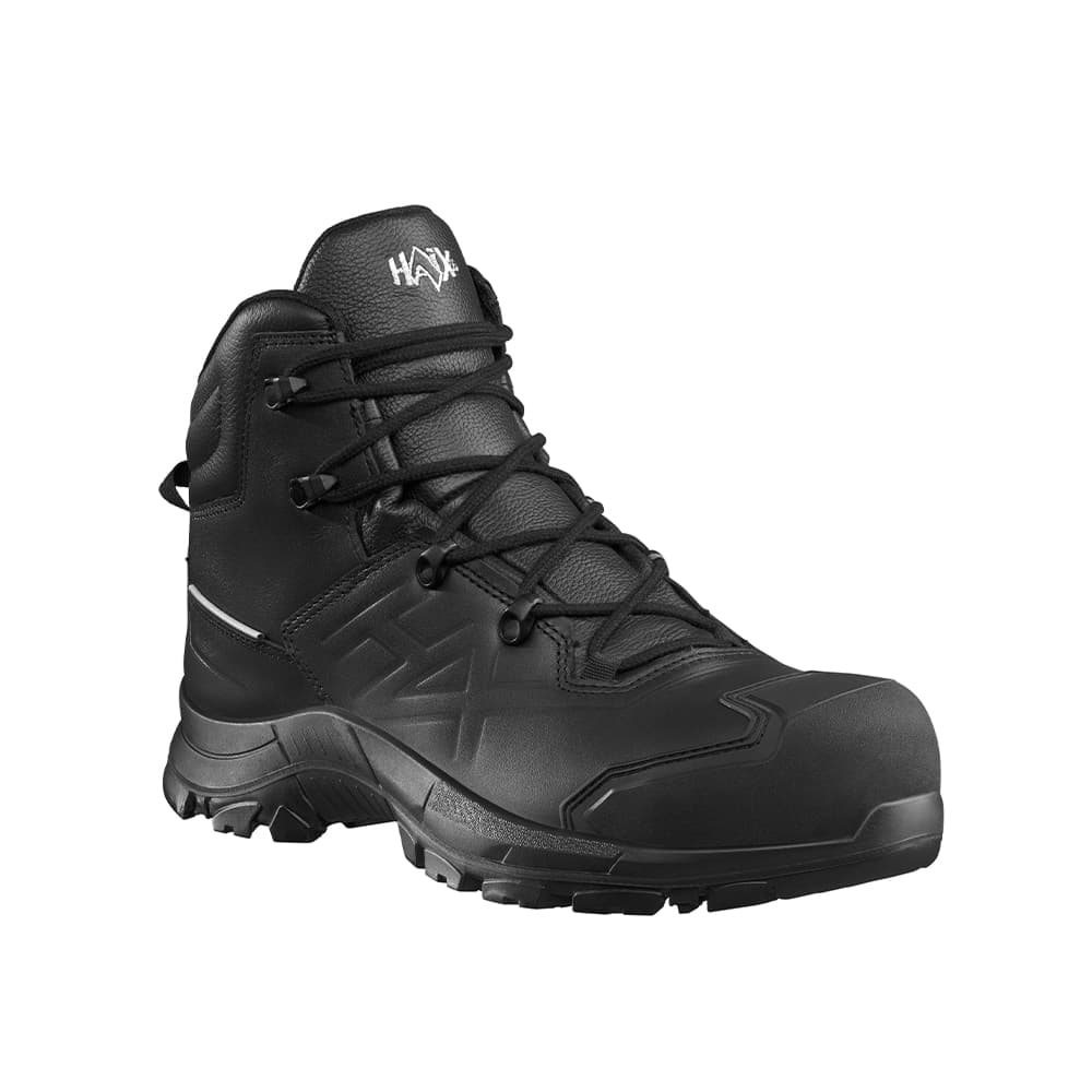 HAIX BLACK EAGLE Safety 610 LTR T black – Art.-Nr. 610064  Leichter S3 Sicherheitsschuh mit Sun Reflect, ESD & metallfreiem Durchtrittschutz