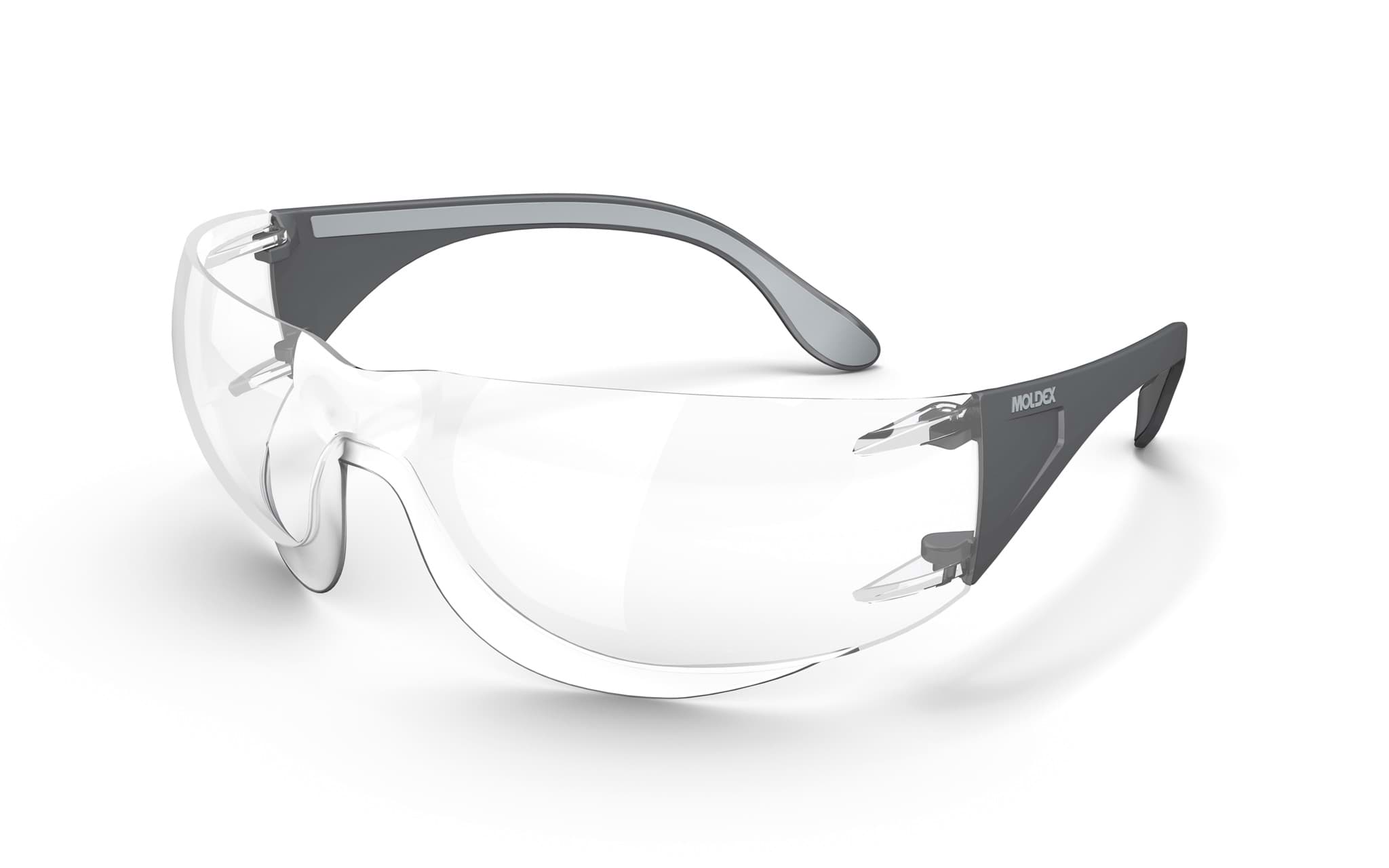 Moldex 140001 ADAPT 2K Schutzbrille – Antibeschlag & MaskFit für Maskenträger