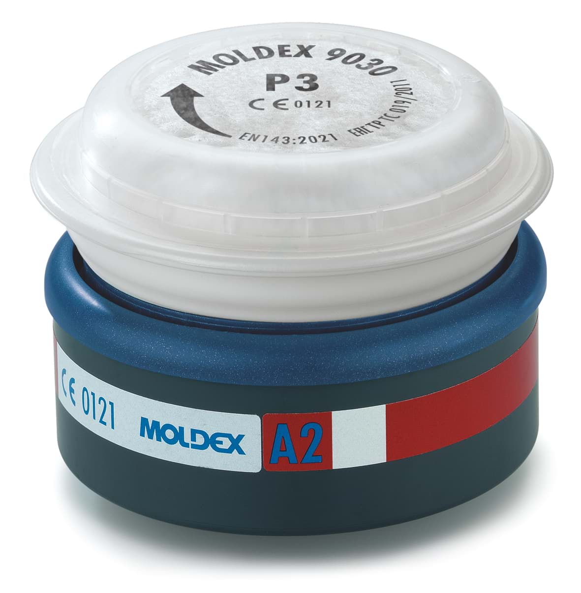 Moldex Kombifilter 9230 EasyLock® A2P3 – Höchster Kombinationsschutz.