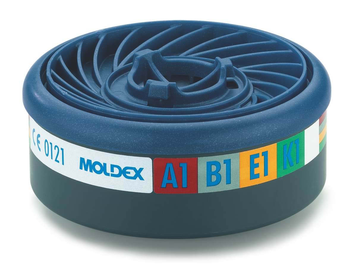 Moldex Gasfilter 9400 EasyLock® A1B1E1K1 – Mehrbereichsschutz inkl. Ammoniak.