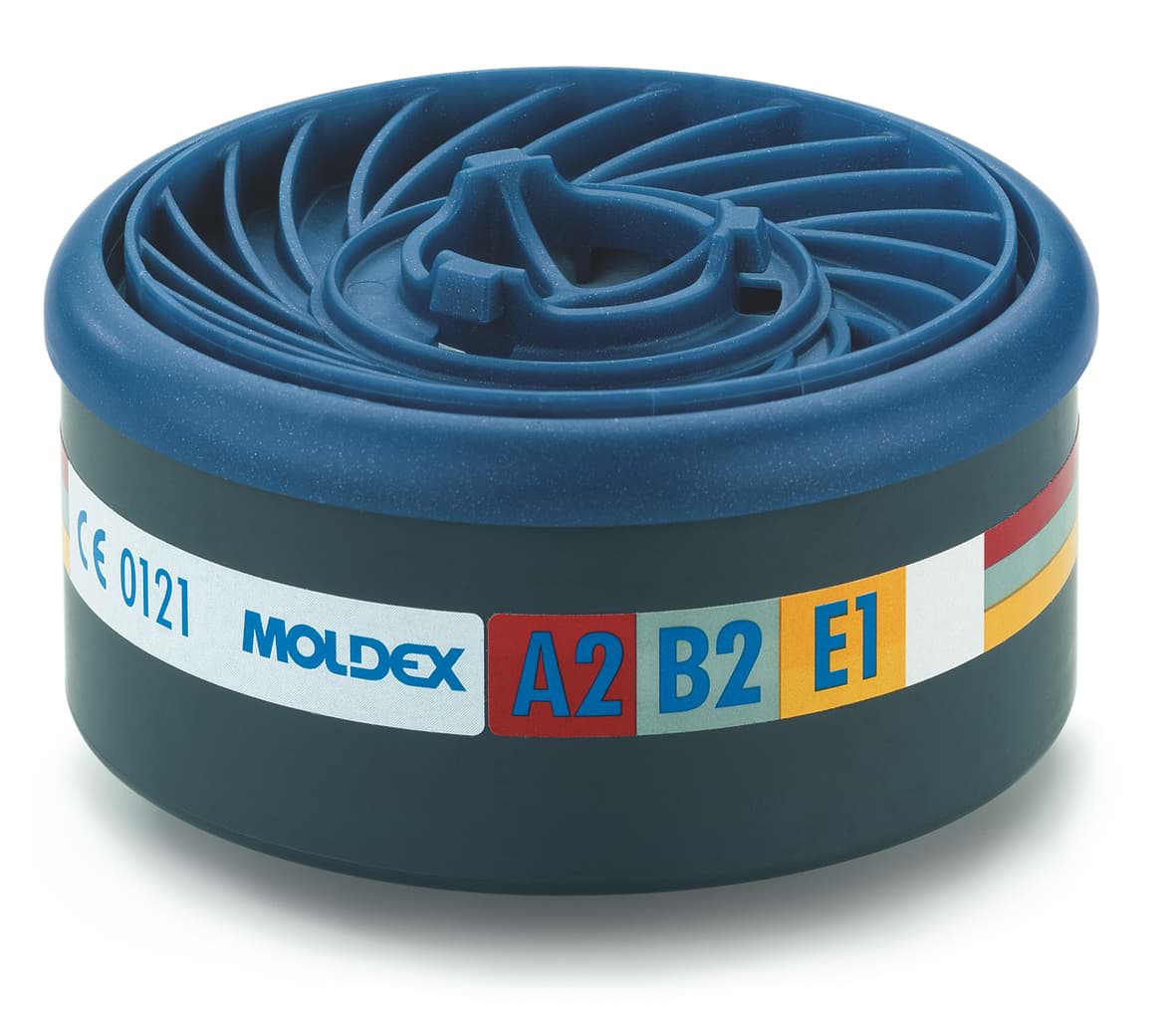 Moldex Gasfilter 9500 EasyLock® A2B2E1 – Mehrbereichsfilter mit hoher Kapazität.