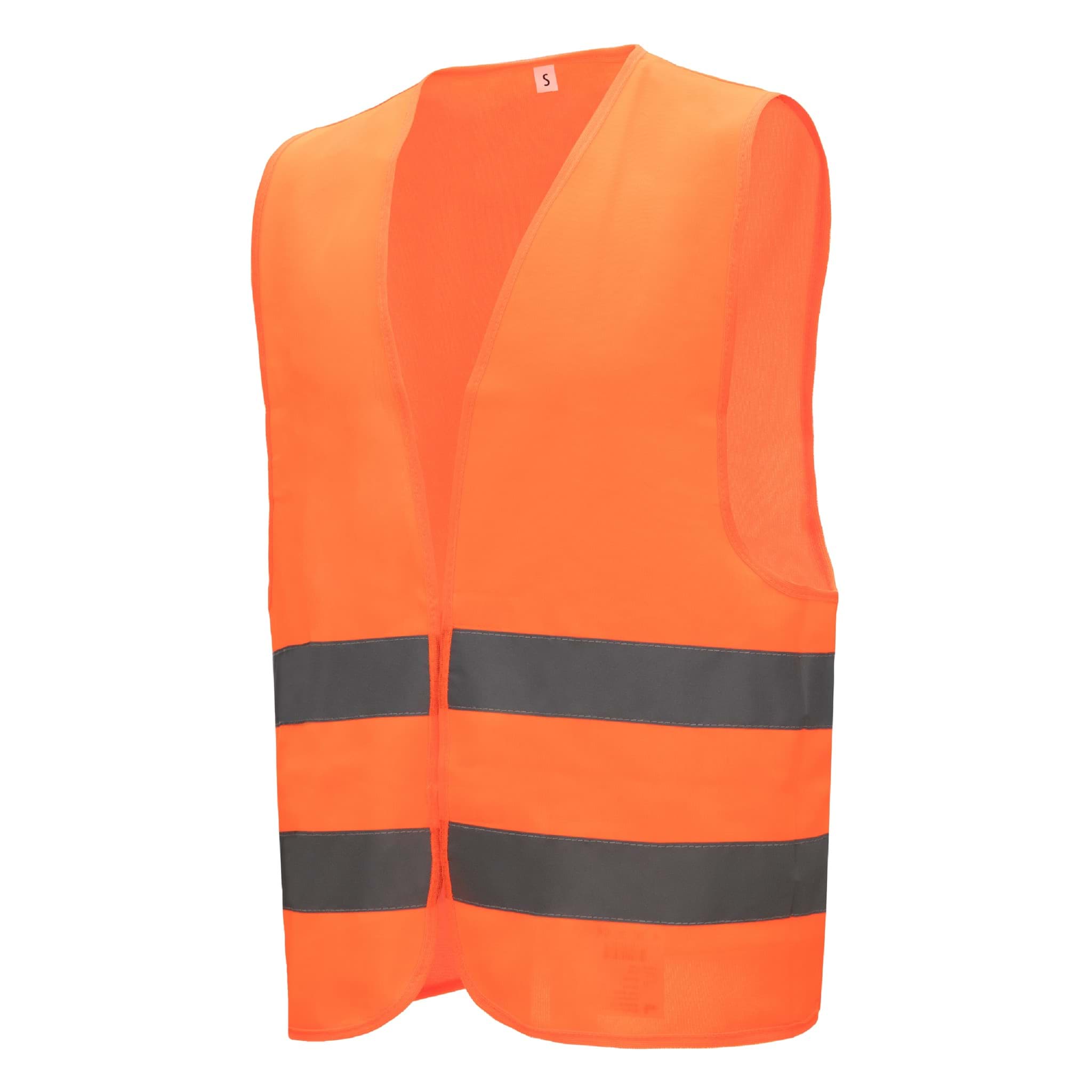 Polyester-Warnweste gelb nach EN ISO 13688 und EN ISO 20471