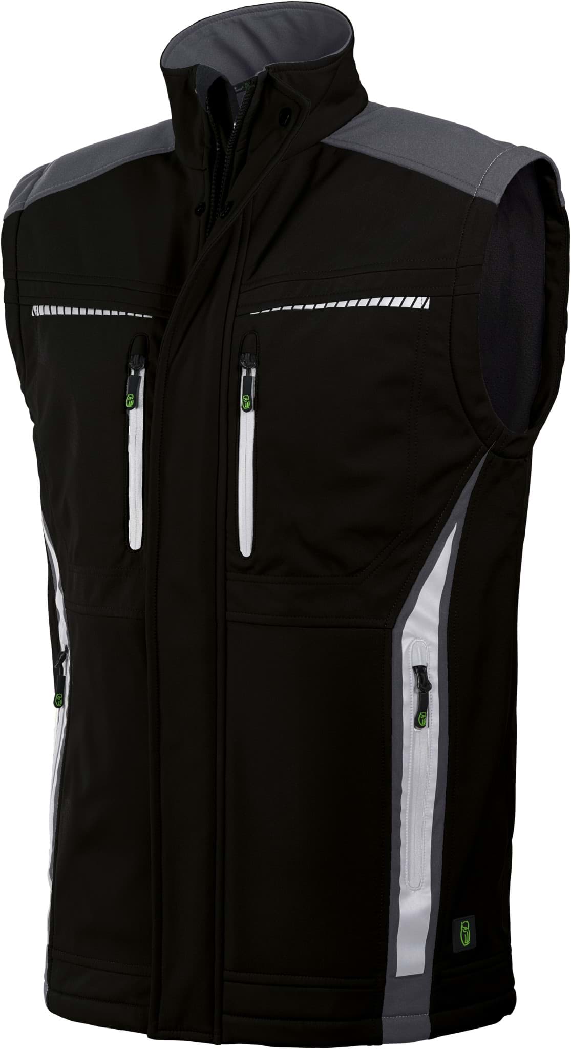 LEIBWÄCHTER FLEXB Softshell-Bodywarmer mit Fleecefutter