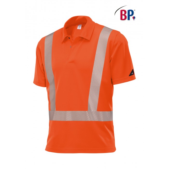 BP® PoloShirt 2132 für Sie&Ihn nach EN ISO 20471 Warnschutz Klasse 2
