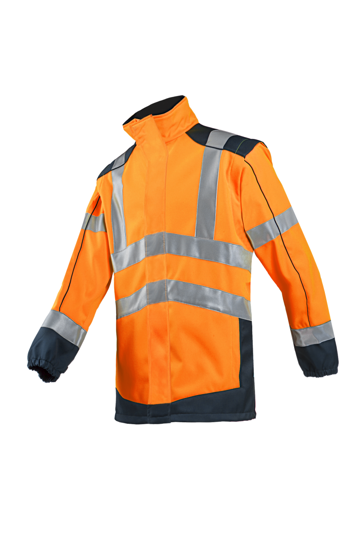 SIOEN® DRAYTON Warnschutz-Softshelljacke mit abnehmbaren Ärmeln