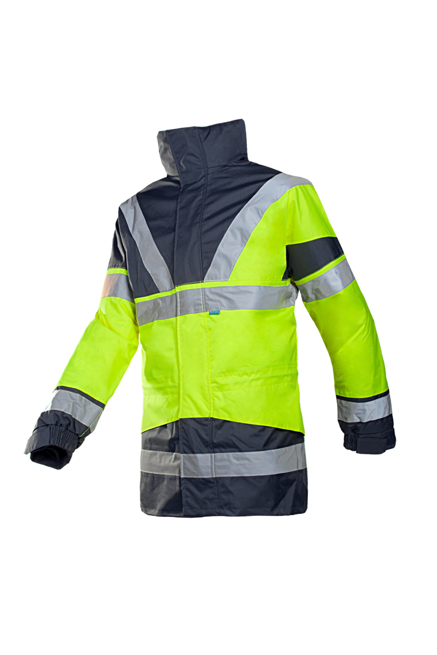 SIOEN® SKOLLFIELD Warnschutz-Regenparka, mit herausnehmbarer Steppweste
