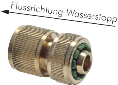 Schlauchstück 1/2" Wasserstop