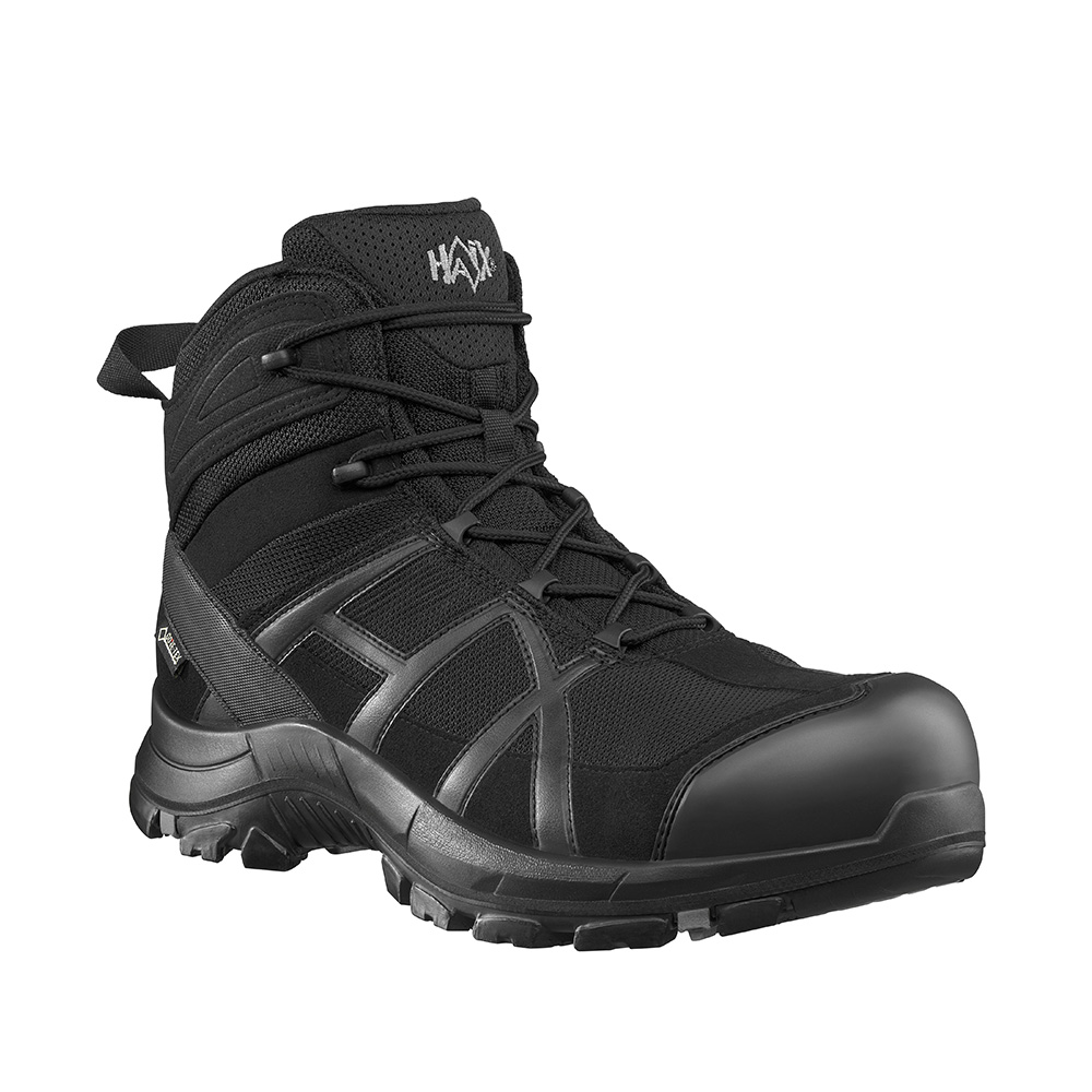 Black Eagle®Safety 40 mid S3 black-black 610024, Sicherheitsschuh S3 mit ESD und GORE-TEX® Ausstattung